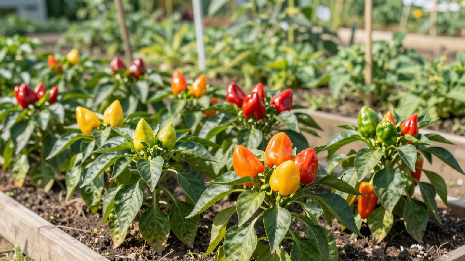 Growing Peppers: Sweet and Hot