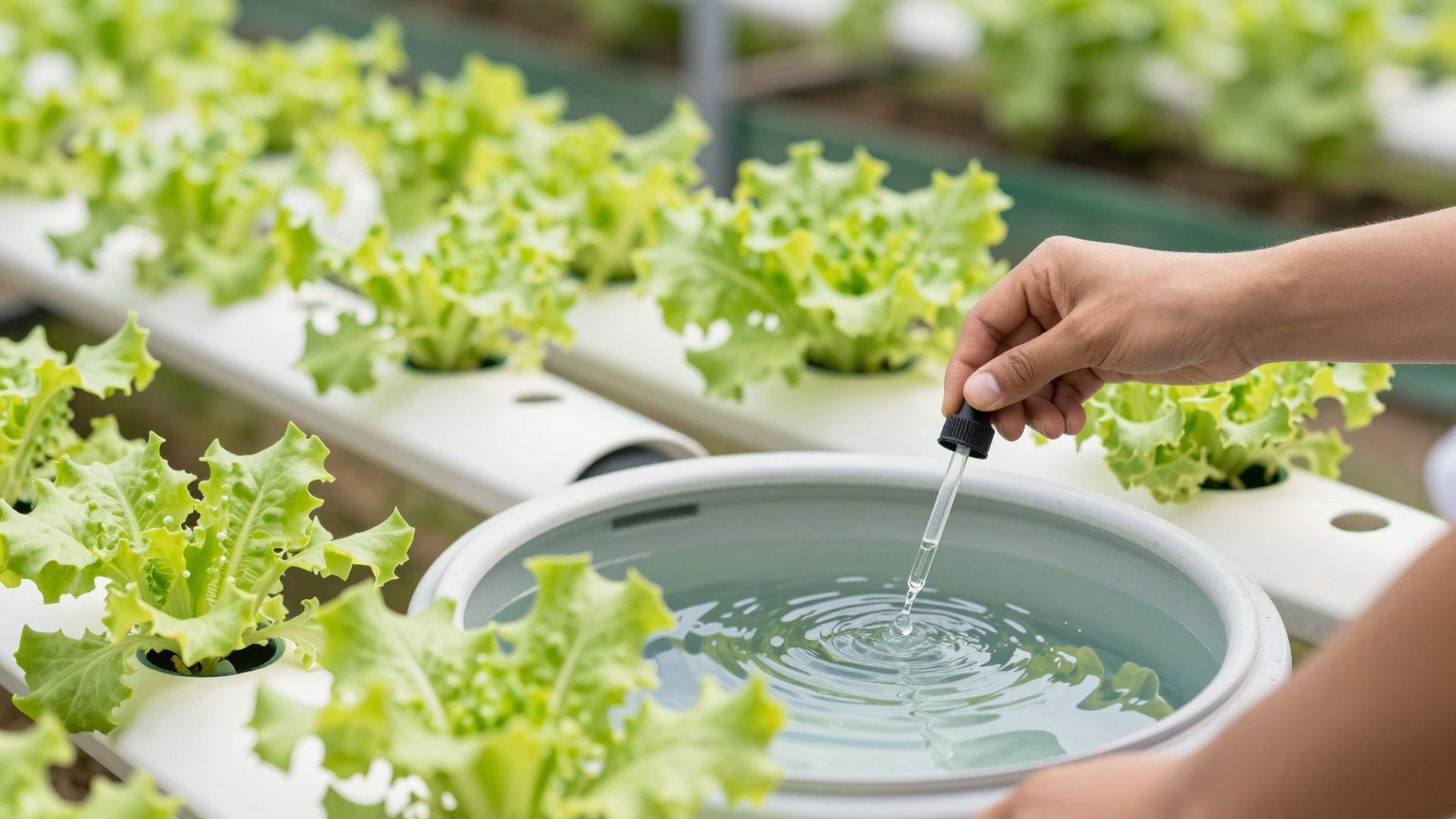 Hydroponic Nutrients, pH & EC