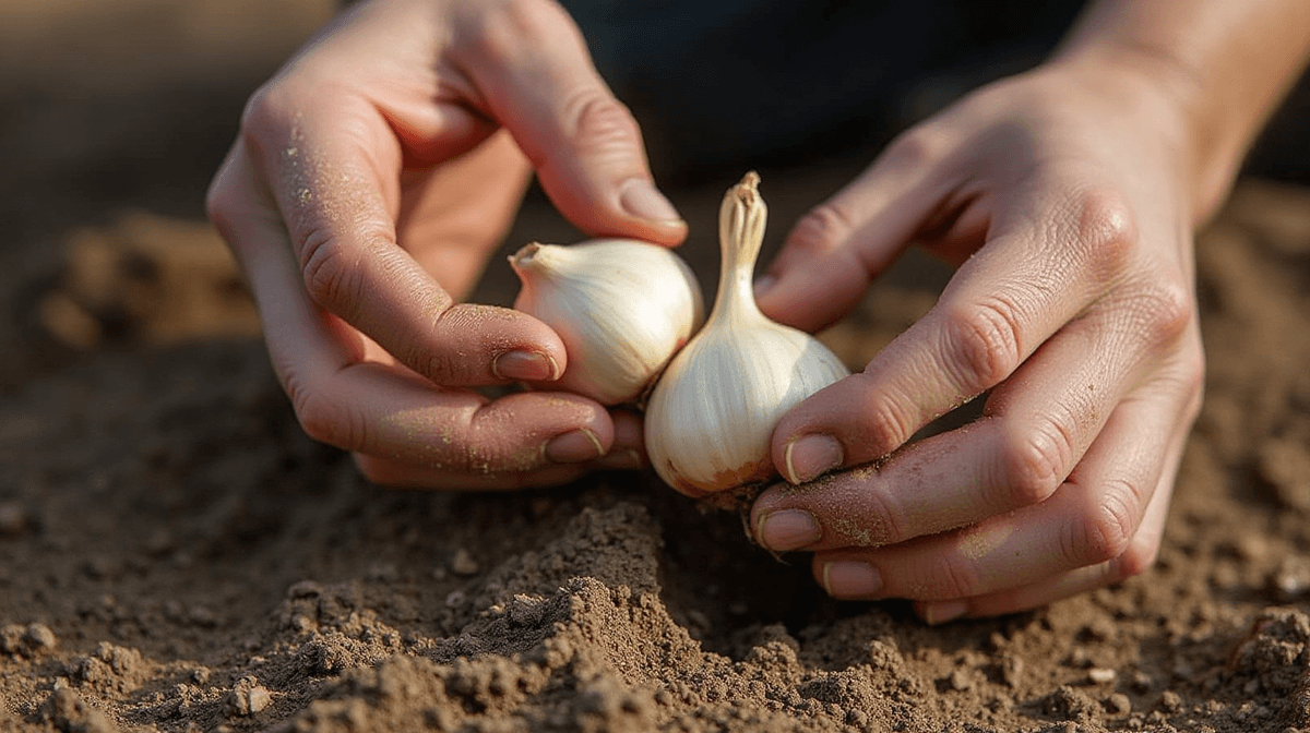 How to Get Giant Garlic Bulbs This Year: Depth and Timing Are Everything